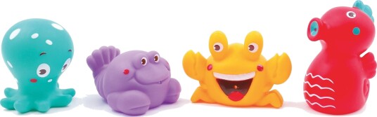 Ludi Bath Animals - Marine Animals - Multi/patterned - ONE SIZE Ludi Bath Animals - Marine Animals - Multi/patterned - ONE SIZE
