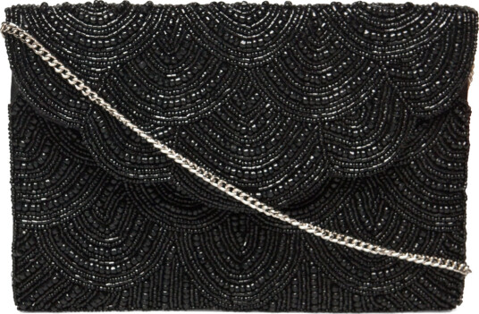 Pipol"s Bazaar Casablanca Black Clutch Bag - Black - ONE SIZE