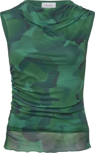Vila Viingelise S/L Waterfall Top/Dc/Ka Green XXL Vila Viingelise S/L Waterfall Top/Dc/Ka Green XXL