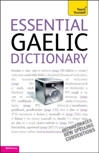 Essential Gaelic Dictionary: Teach Yourself Av Boyd Robertson, Ian Macdonald