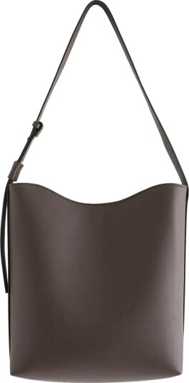 Lindex Shopper In Imitation Leather   Brown   ONE SIZE