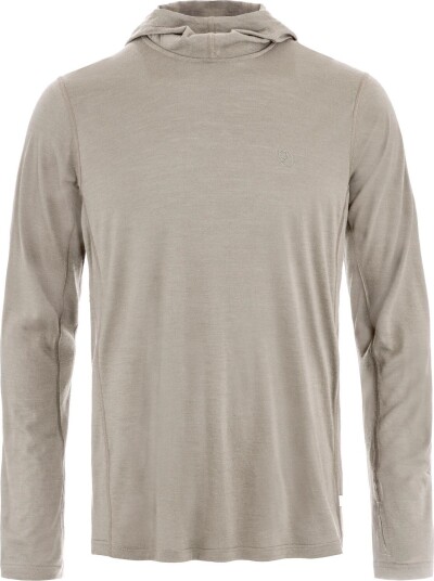 Fjellreven Men"s Abisko Wool Hoodie Light Fossil S