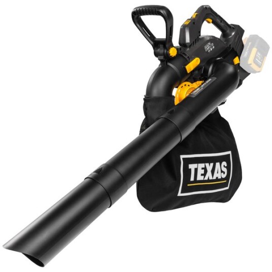 Texas løvblåser/løvsuger med oppsamler batteri 2x20V BVX2020 u/bat og lader 90063263 Texas løvblåser/løvsuger med oppsamler batteri 2x20V BVX2020 u/bat og lader 90063263