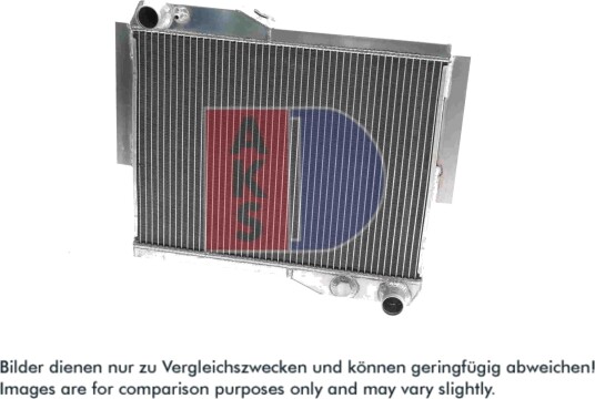 AKS DASIS 020034AL Radiator motorkjøling