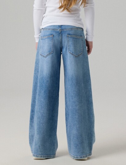 Name It Nkfrose X Wide Lw Jeans 1322 Bc Noos Blue 152