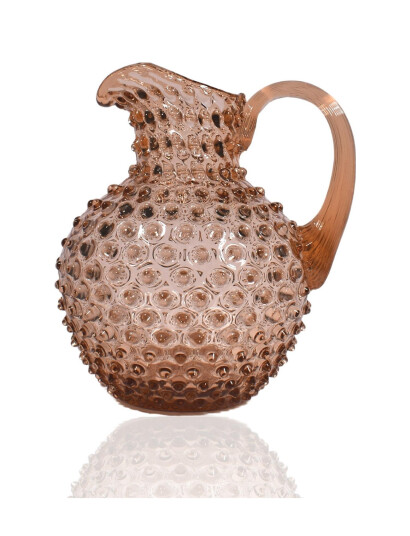 Anna von Lipa Paris Hobnail Jug - Brown - 2000 ML