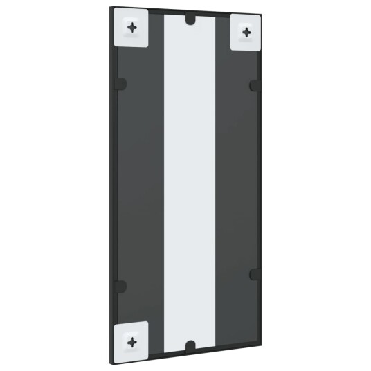 vidaXL Veggspeil svart 30x60 cm rektangel jern vidaXL Veggspeil svart 30x60 cm rektangel jern