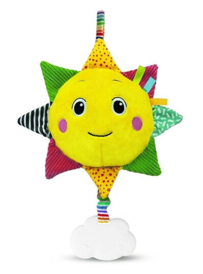 Clementoni Toy Rattle Soft Sun 0 Mon 17795