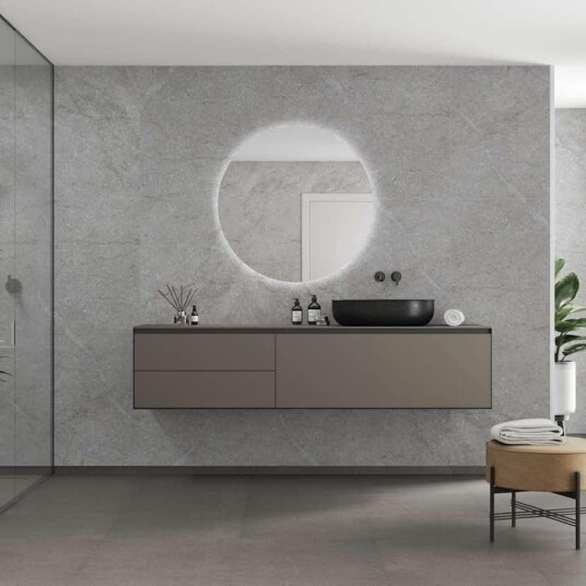 Baderomspanel Fibo 8304 M6080 Polished Stone Baderomspanel Fibo 8304 M6080 Polished Stone