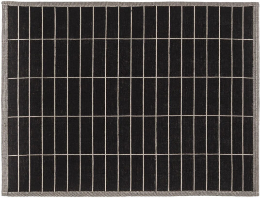 Marimekko Liten Brick-Plassdekkeserviett Charcoal Beige Bordbrikker