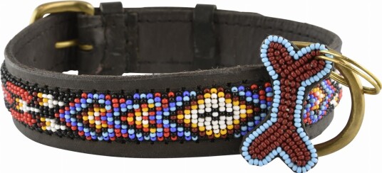 Kampuni Handmade Hundehalsbånd Kiowa (L)