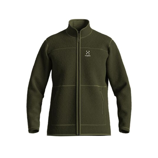 Haglöfs  Mossa Pile Jacket Men Herre, 4vy Olive Green, 2XL