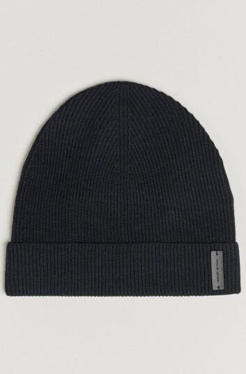 Tiger of Sweden Caldu Wool Beanie Black Tiger of Sweden Caldu Wool Beanie Black
