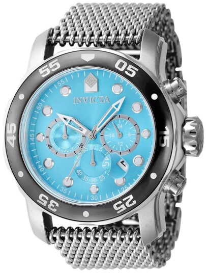 Invicta Herreklokke 47583 Pro Diver Blå/Stål Ø48 mm