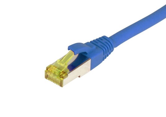 Synergy RJ45 Nettverkskabel Cat6a S/FTP 0,25m Blå