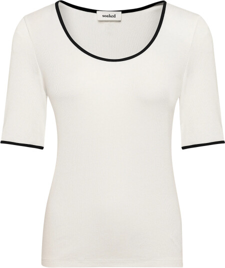 Soaked Slnaida Tee   Cream   M