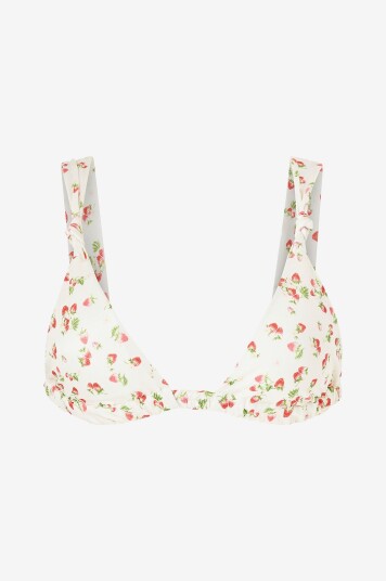 Gina Tricot Bikini BH Wide Strap Bikini Top Rød