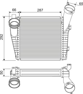 Intercooler VALEO 818815