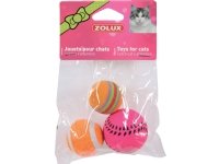 Zolux Cat Toys 3 Different Balls 4 cm Zolux Cat Toys 3 Different Balls 4 cm