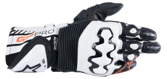 Alpinestars MC-Hansker GP Pro R4 Svart-Hvit Alpinestars MC-Hansker GP Pro R4 Svart-Hvit