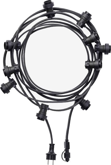 PR Home   Bright light string 7,2 m   Svart