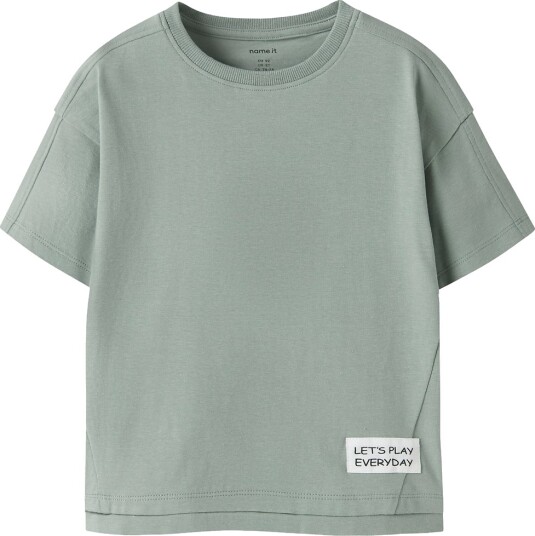 Name It T skjorte NmmLeonardo Green Miljø Name It 2 år (92) T skjorte Armygrønn Grønn