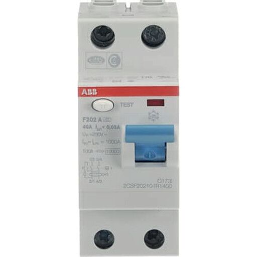 ABB F202 a-40/0.03 residual current device (8012542782605)