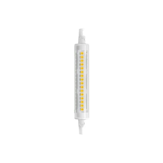 Spl R7S 118mm / 8W LED pære 1100lm Keramisk Klar 3000K Kulør : Varm Spl R7S 118mm / 8W LED pære 1100lm Keramisk Klar 3000K Kulør : Varm