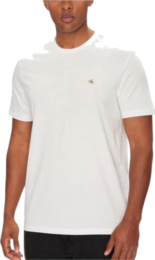 Calvin Klein Jeans Ss Badge 30S Jersey Classic Tee - White - XL