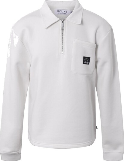 Hound Collegegenser m. Glidelås Off White Hound 18 år Collegegenser Hvit