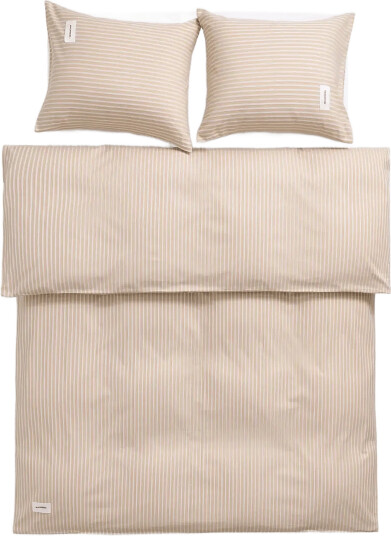 MAGNIBERG Wall Street Oxford Duvet Cover Beige 150X210 MAGNIBERG Wall Street Oxford Duvet Cover Beige 150X210