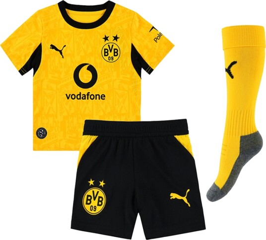 PUMA Bvb Home Minikit Yellow 98