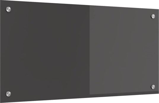 vidaXL Kjøkkenbakplate Mørke grå 80 x 40 x 0,6 cm herdet glass vidaXL Kjøkkenbakplate Mørke grå 80 x 40 x 0,6 cm herdet glass