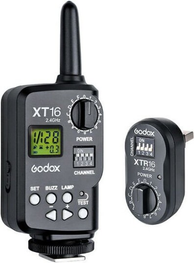 Trådløs Fjernutløser - Sender og Mottaker - Godox XT-16