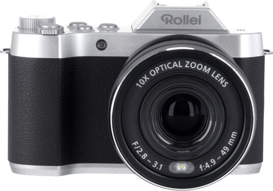Rollei Powerflex Retro Kamera 10x optisk zoom Svart Rollei Powerflex Retro Kamera 10x optisk zoom Svart