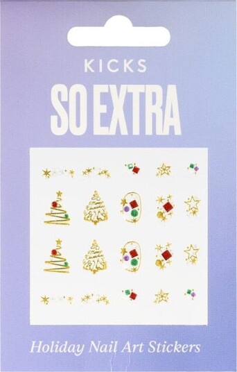 So Extra - Holiday Nail Art Stickers Xmas