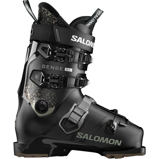 Salomon Sense 80 GW Skistøvler Herre med Flex 80 og Bredde 102mm Black/Nirvana 26,5 Salomon Sense 80 GW Skistøvler Herre med Flex 80 og Bredde 102mm Black/Nirvana 26,5