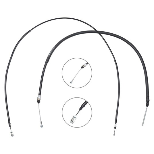 Tautrekk, håndbremse RIDEX 124C1232 Tautrekk, håndbremse RIDEX 124C1232
