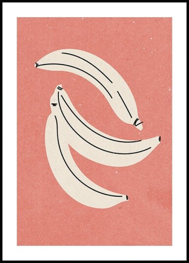 Banana Plakat / 40x50cm