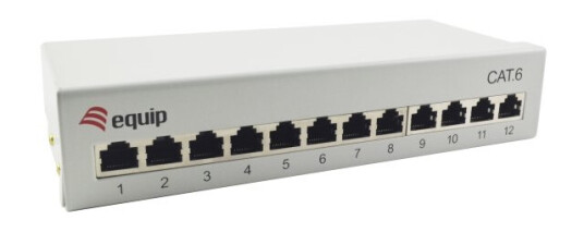 Equip 227363 10/100/1000Base-TX Gigabit Ethernet 1000 Mbit/S Rj-45 Cat6 Hvit