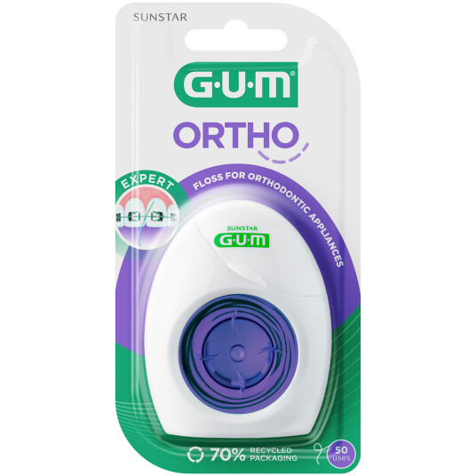 GUM Ortho Floss 50 pcs. GUM Ortho Floss 50 pcs.