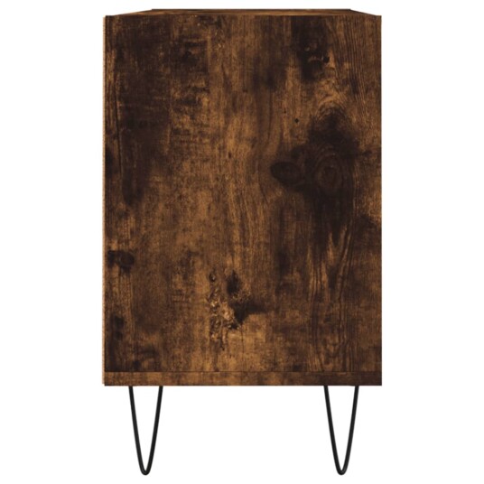 TV benk røkt eik 103,5x30x50 cm konstruert tre TV benk røkt eik 103,5x30x50 cm konstruert tre