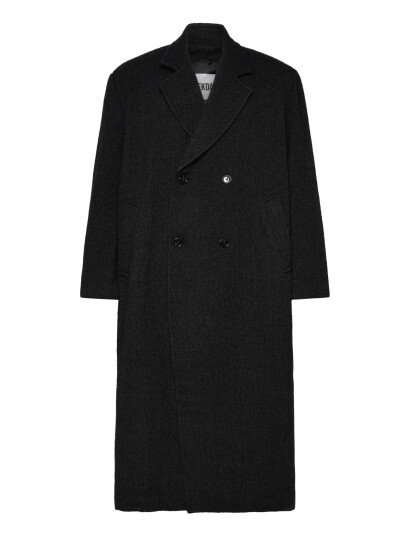 Weekday Woolblend Coat - Grey - M Weekday Woolblend Coat - Grey - M
