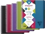 Notesbog Clairefontaine Linicolor Evolutiv A5 Linjeret 90 Ark