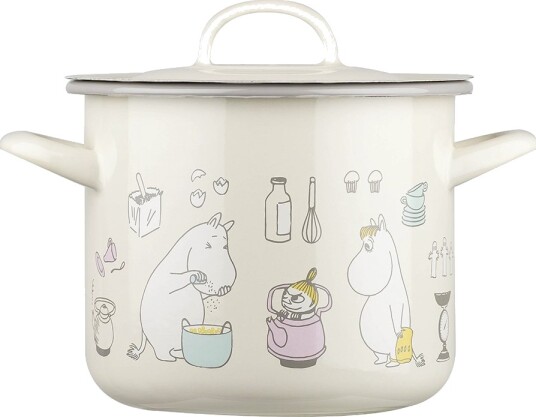 Muurla  Mummi kasserolle med lokk 2,5L beige