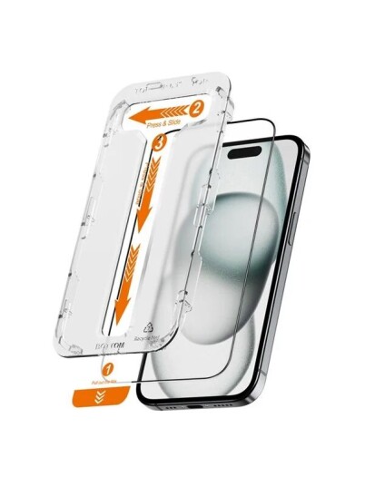 CRONG EasyShield 2 Pack Tempered Glass iPhone 16 Plus / iPhone 15 Plus 2 pieces