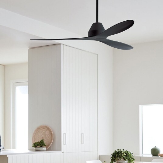 Whitehaven takvifte svart DC Ø 142 cm – Beacon Beacon Lighting Whitehaven Svart Stue Plast Moderne 30 Svart