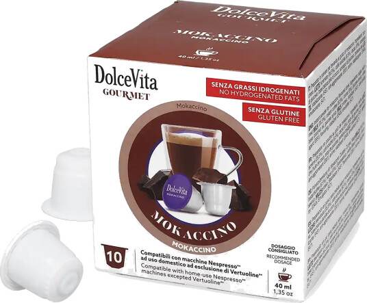 Dolce Vita | Mokaccino 10 kapsler til Nespresso®