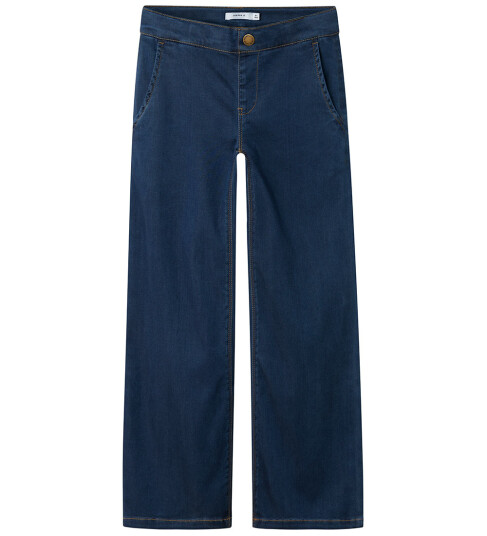 Name It Denim Blue Nkfsalli Wide Jeans 8293-To Noos 128