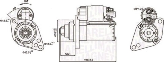 MAGNETI MARELLI 063721294010 Starter